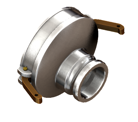 API to Kamlock Adaptor 80mm